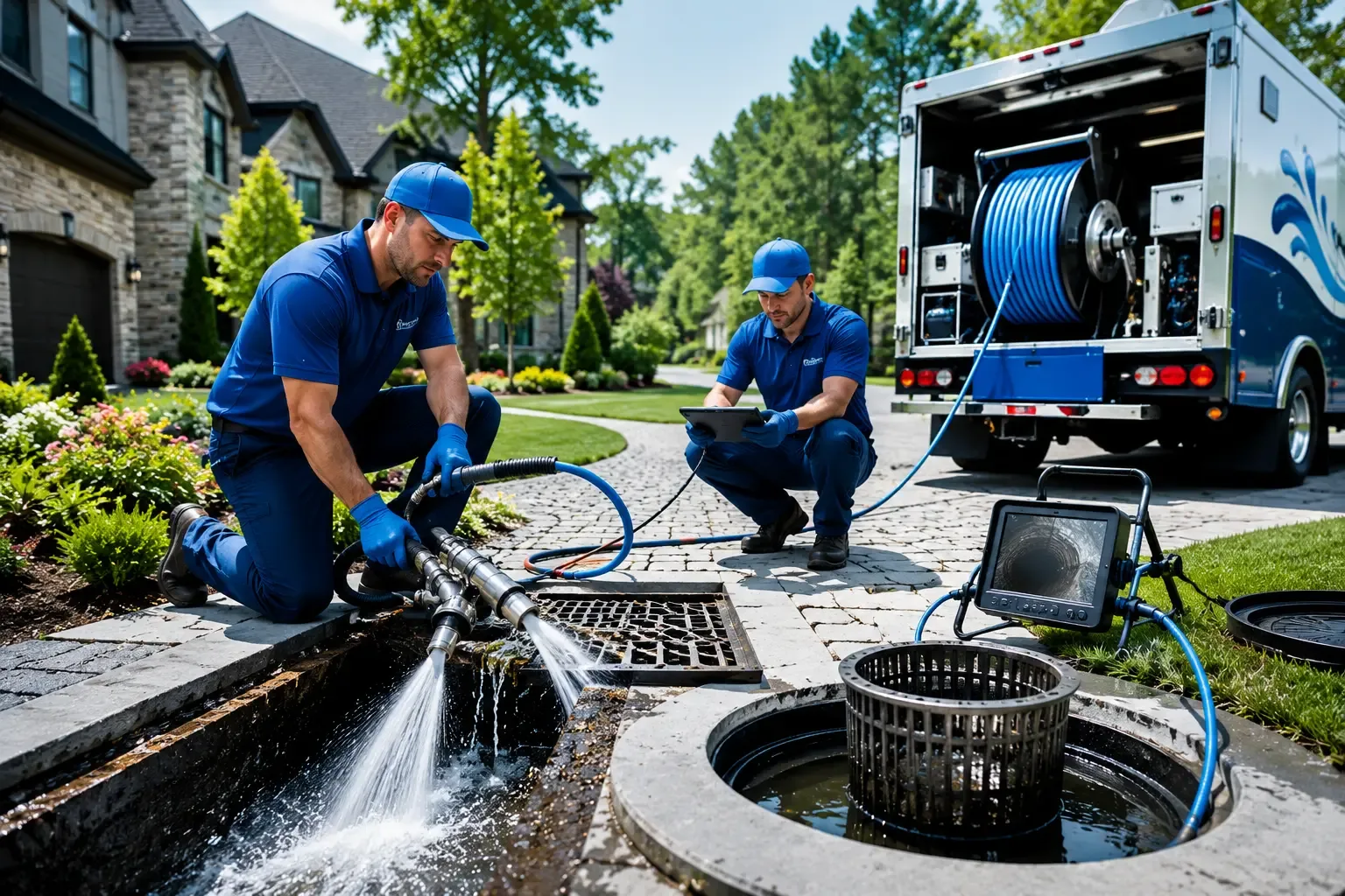 Local outdoor drain cleaning professionals in Crowder, OK